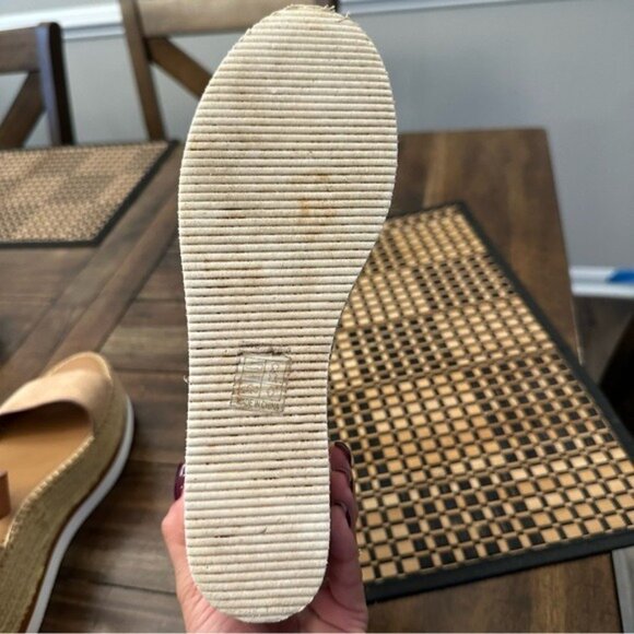 See by Chloé Glyn Platform Espadrille Wedge Sandals Women’s Size 7 - Picture 11 of 13